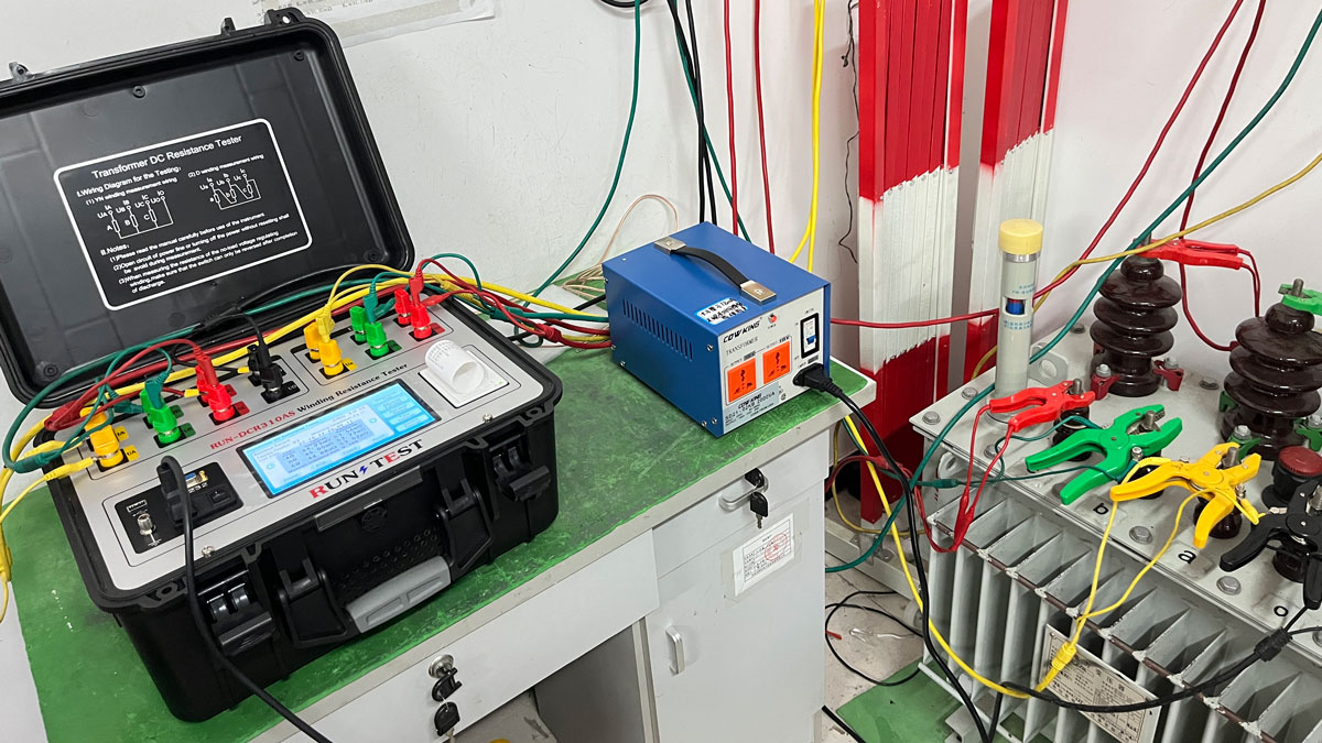 10A 3 Channels Transformer Winding Resistance Tester