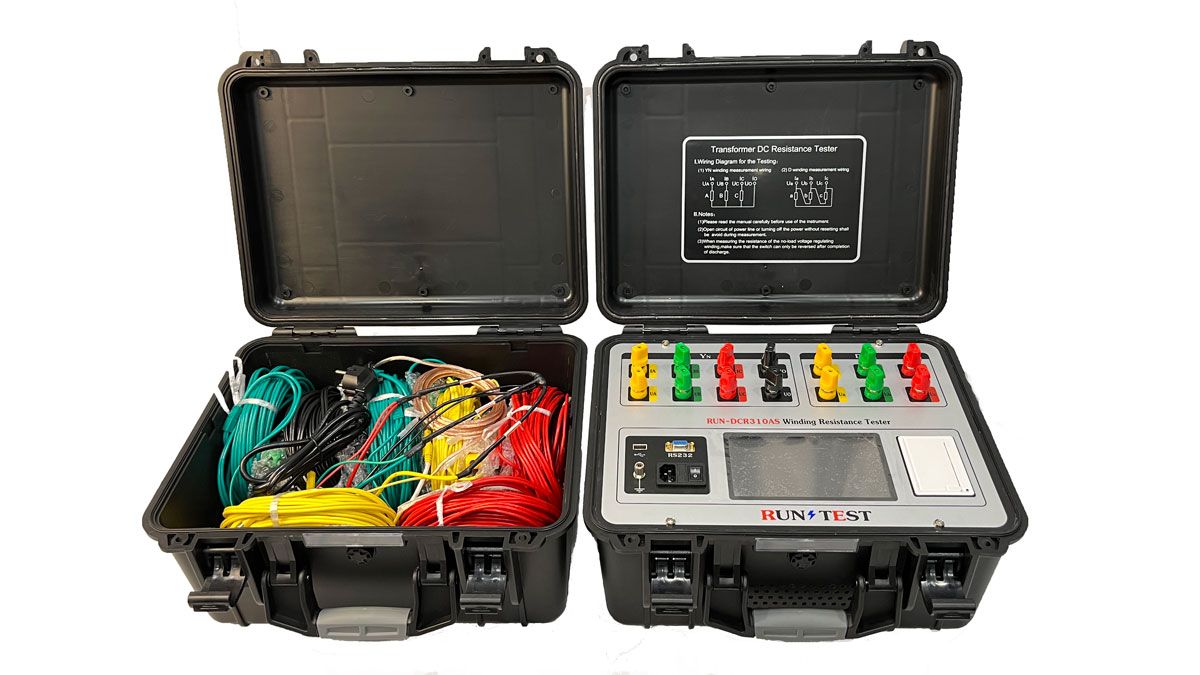 10A 3 Channels Transformer Winding Resistance Tester