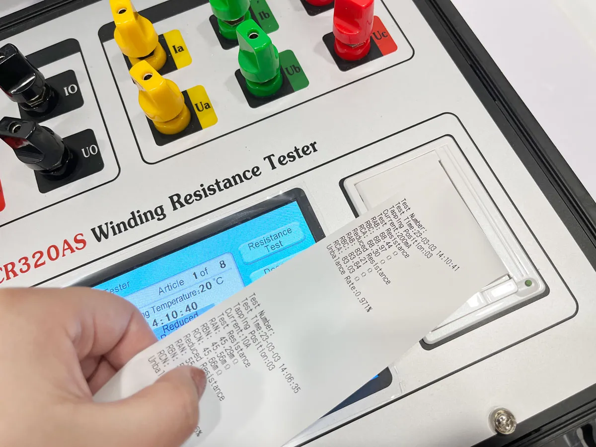 winding resistance tester