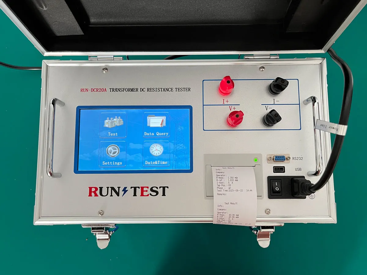 20A Single Phase DC Resistance Tester 20A Single Phase DC Resistance Tester 20A Single Phase DC Resistance Tester 20A Single Phase DC Resistance Tester