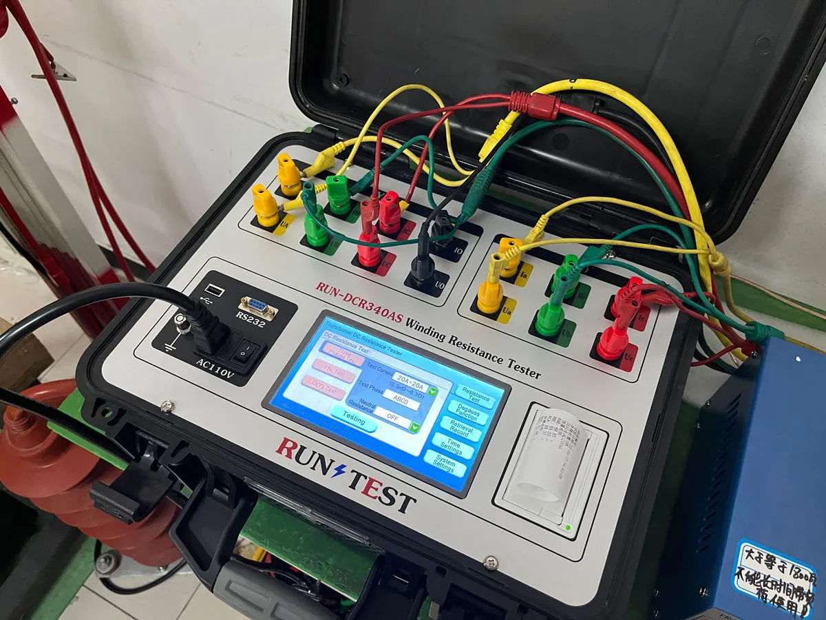 40A 3 Phase Winding Resistance Tester