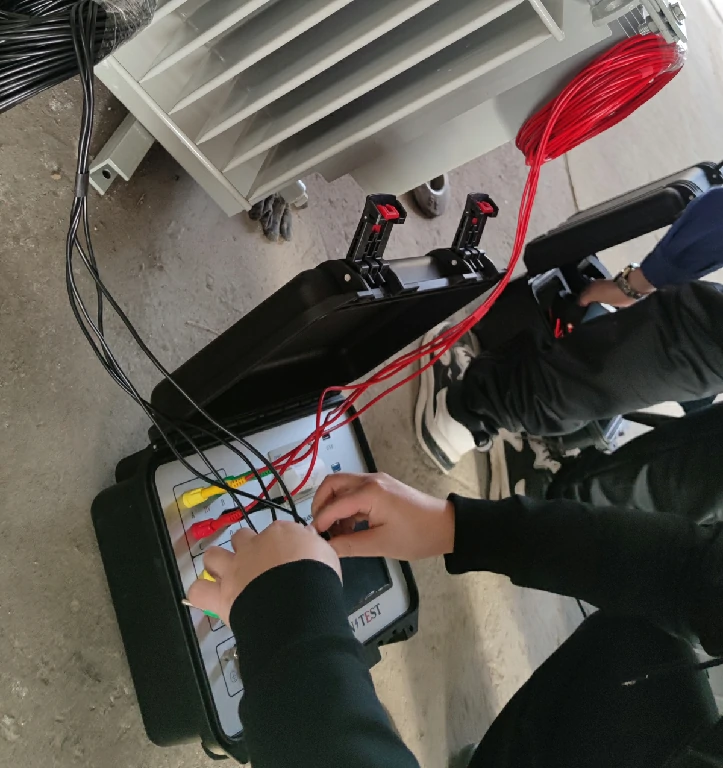 Show you how to use our transformer turn ratio tester.