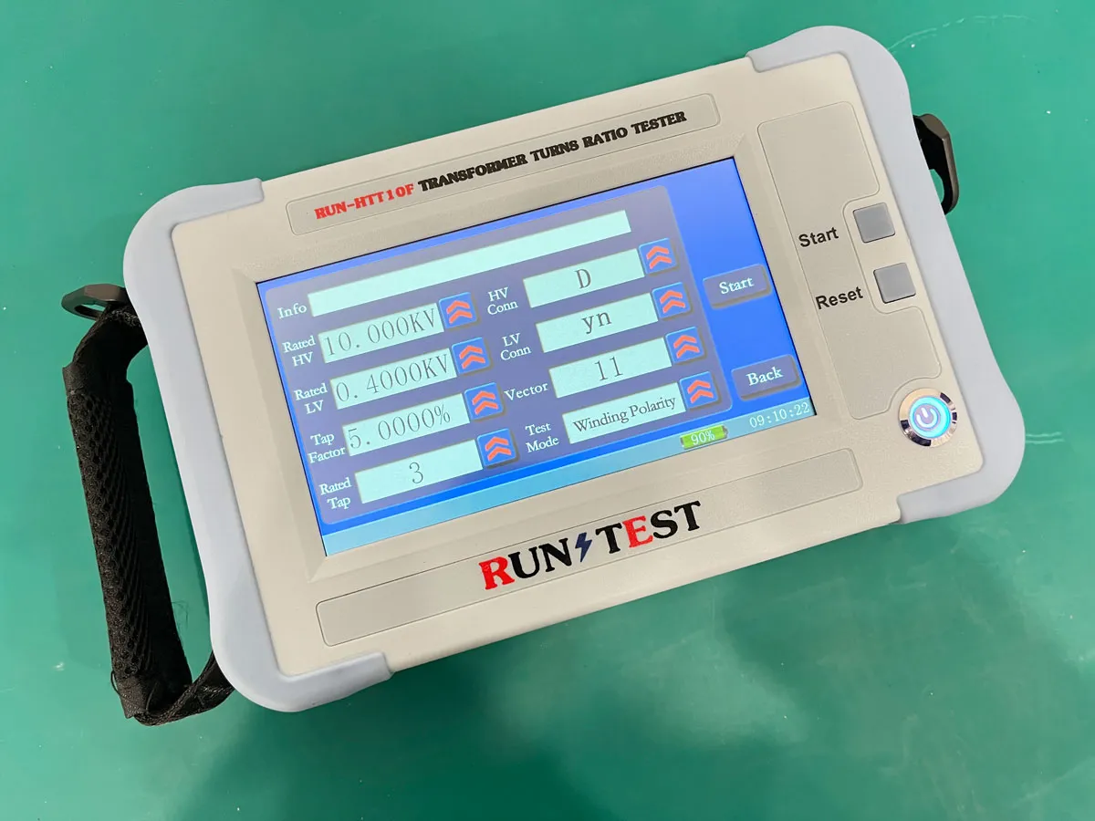 Three phase Transformer TTR meter Turns Ratio Tester