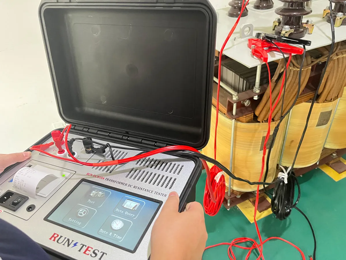Transformer Winding Resistance Tester with Battery