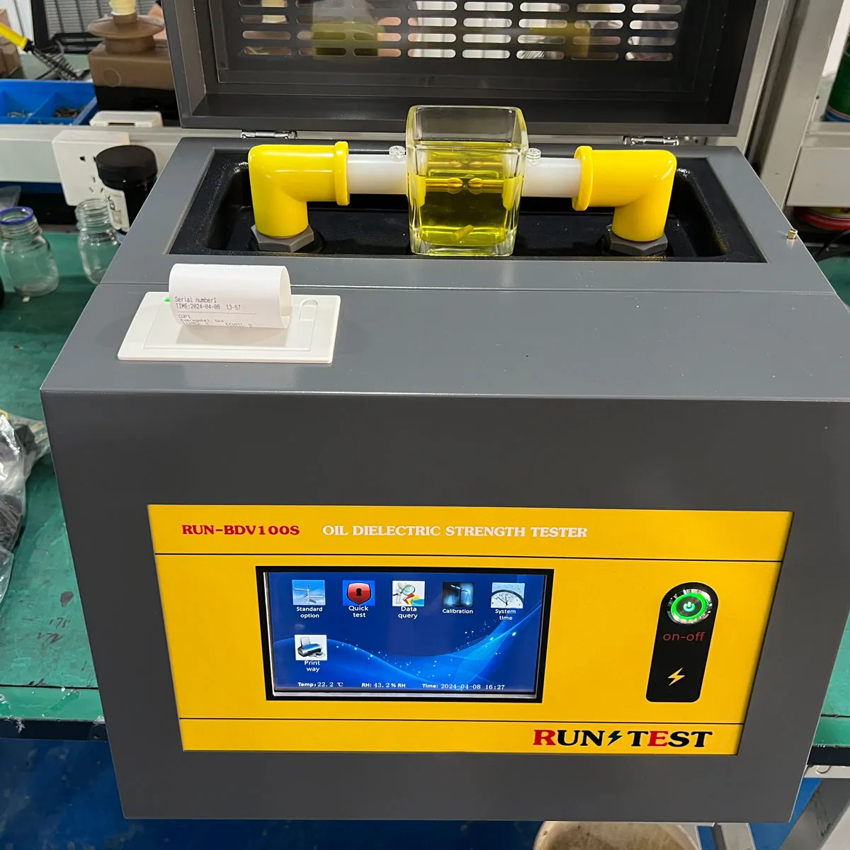 100kv Transformer Oil DBV Tester