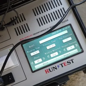 10A Latest Design Direct Current Winding Resistance (wr) Tester