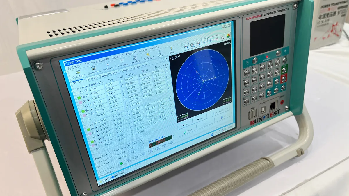 6 Phase Relay Protection Tester