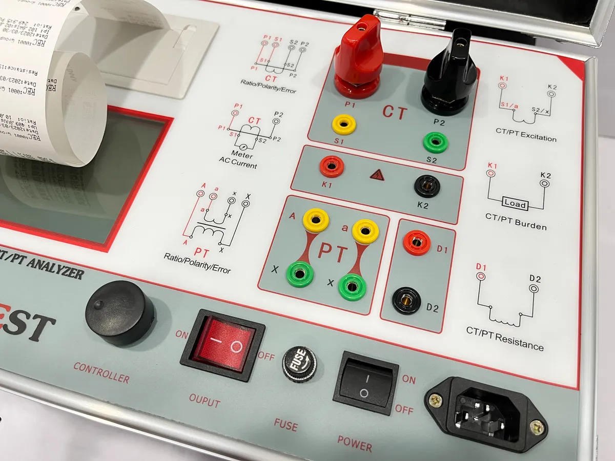 CT PT Analysis CT Ratio Tester PT Polarity Tester