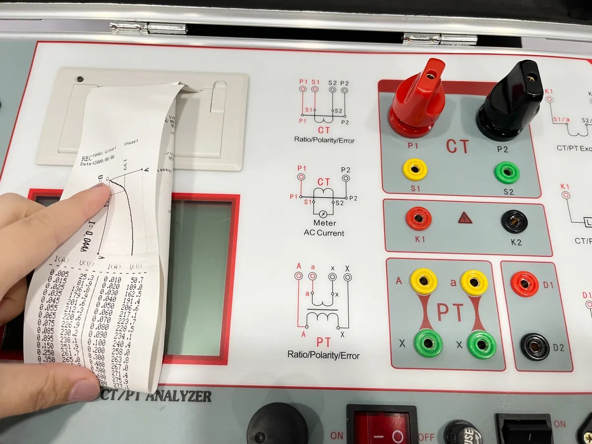 CT PT Analysis CT Ratio Tester PT Polarity Tester
