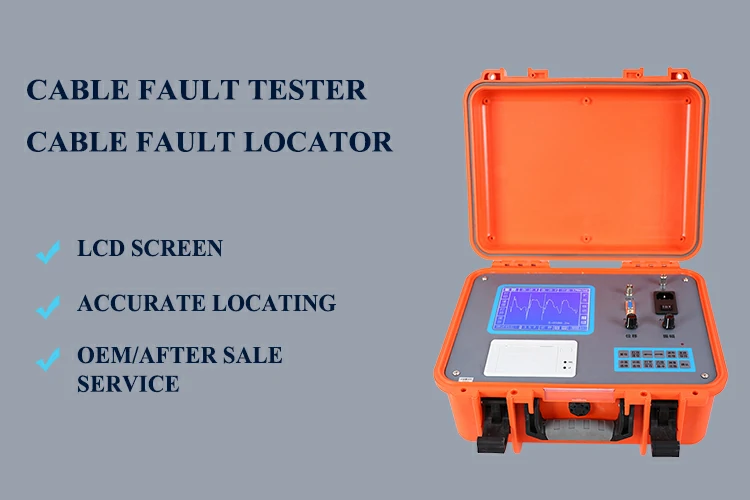 China Best Quality Portable Integration Underground Cable Fault Distance Locator