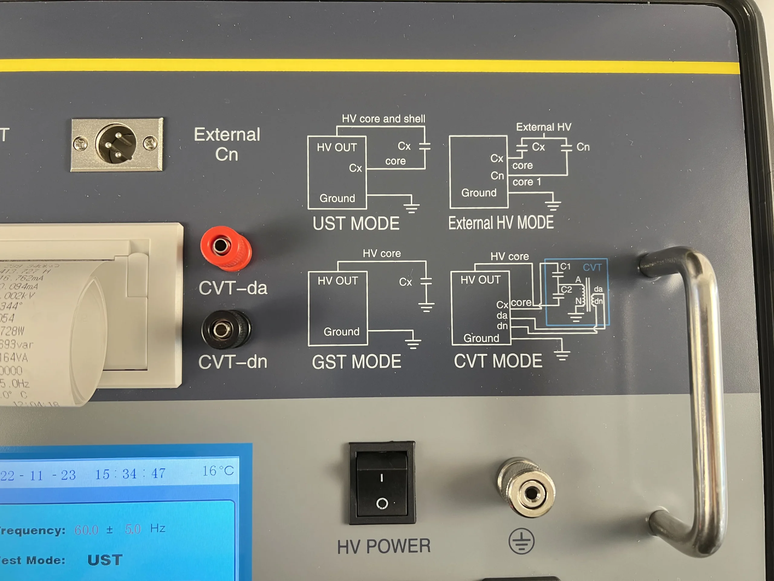 Comprobador de pérdidas dieléctricas de transformadores IPF Comprobador Tan Delta de transformadores