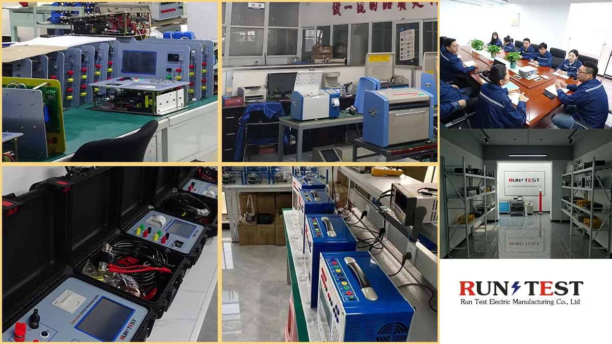 Large Current Generator 1000A Primary Current Injection Test Instrument