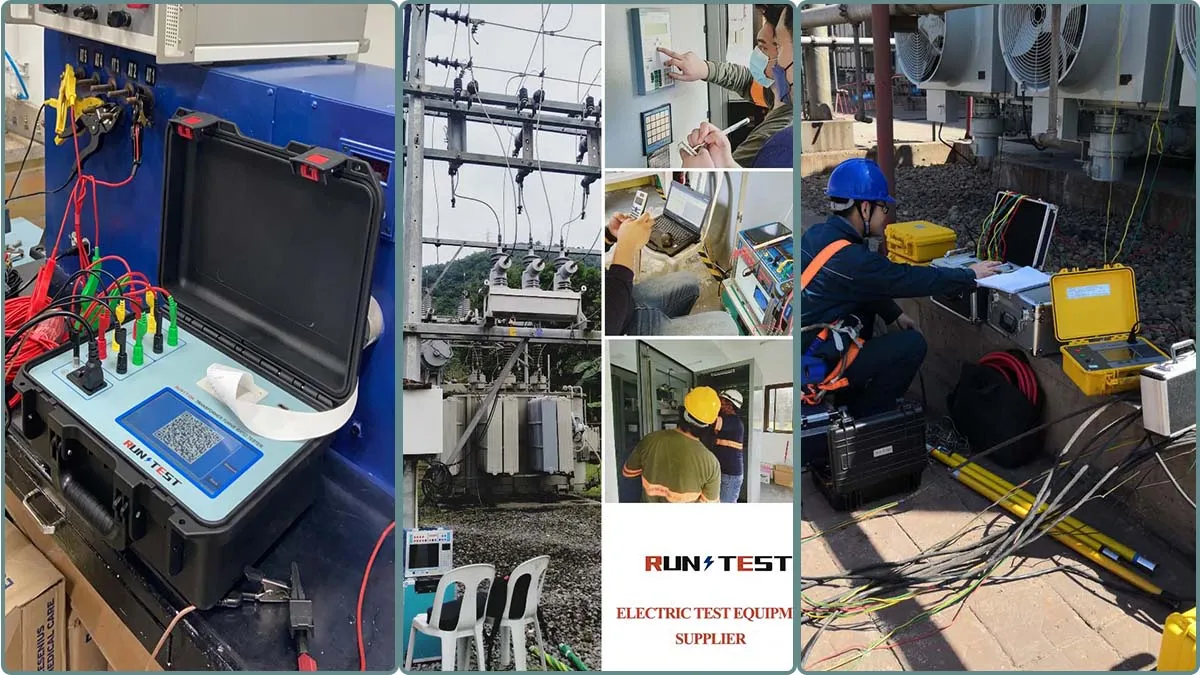 Large Current Generator 1000A Primary Current Injection Test Instrument