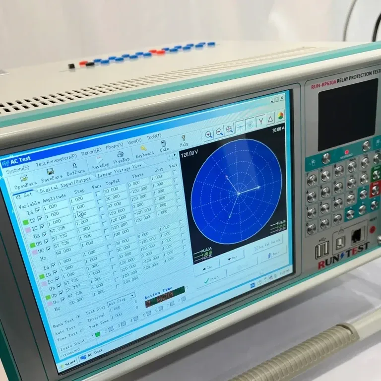 New 6 Phase Relay Protection Tester
