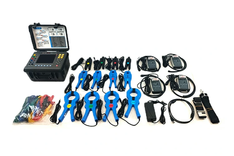 Portable 3 Phase Electric Digital Power Quality Analyzer