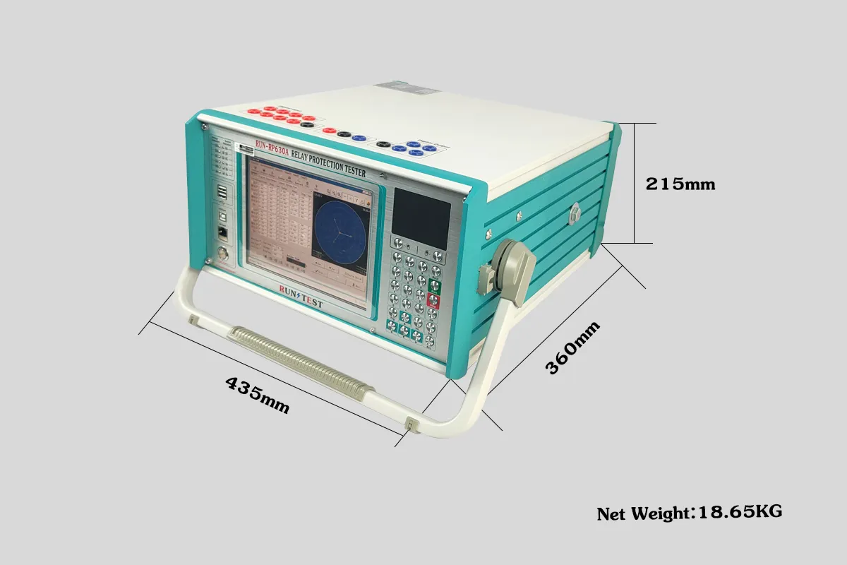 Six Phase Secondary Injection Protection Relay Tester