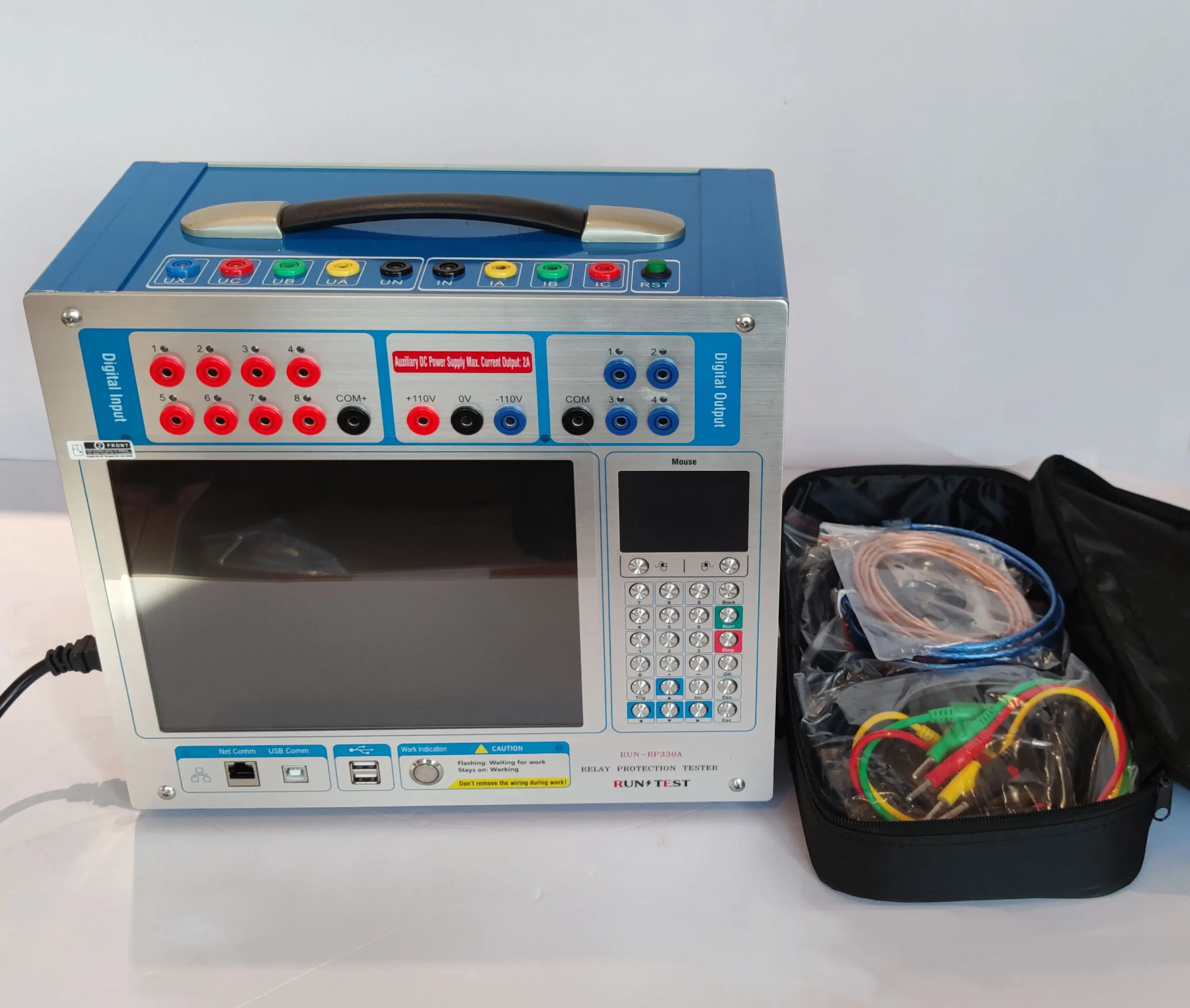 Three Phase Protection Relay Test Secondary Current Injection Relay Protective Tester