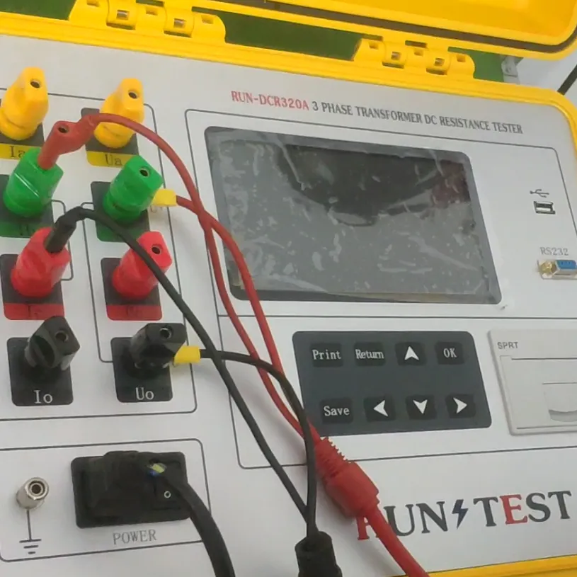 Three phase transformer winding DC Resistance Tester