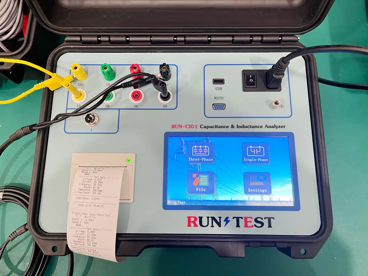 Transformer Capacity and Inductance Tester/Meter