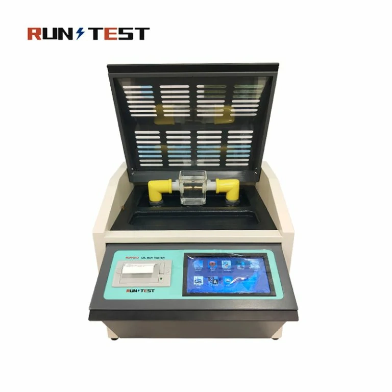 Transformer Insulation Oil Dielectric Strength Test Kit Portable Insulating Oil Breakdown