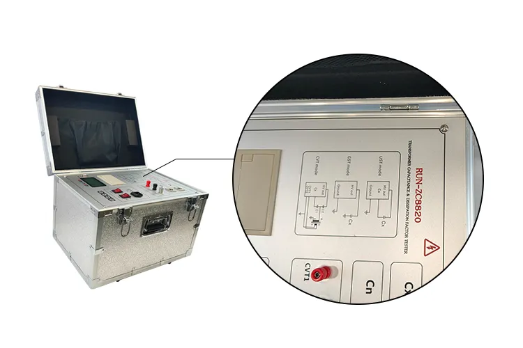 Transformer Tan Delta and Capacitance Measuring & Dissipation Factor Tester
