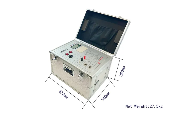 Transformer Tan Delta and Capacitance Measuring & Dissipation Factor Tester