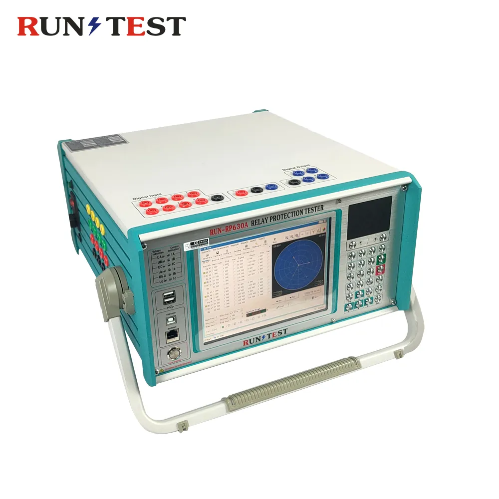 Six Phase Secondary Injection Protection Relay Tester