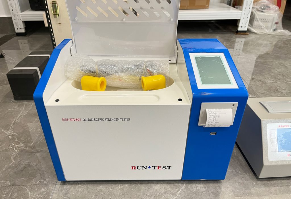 oil breakdown voltage test